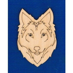 Wilk, głowa  10x6,5cm